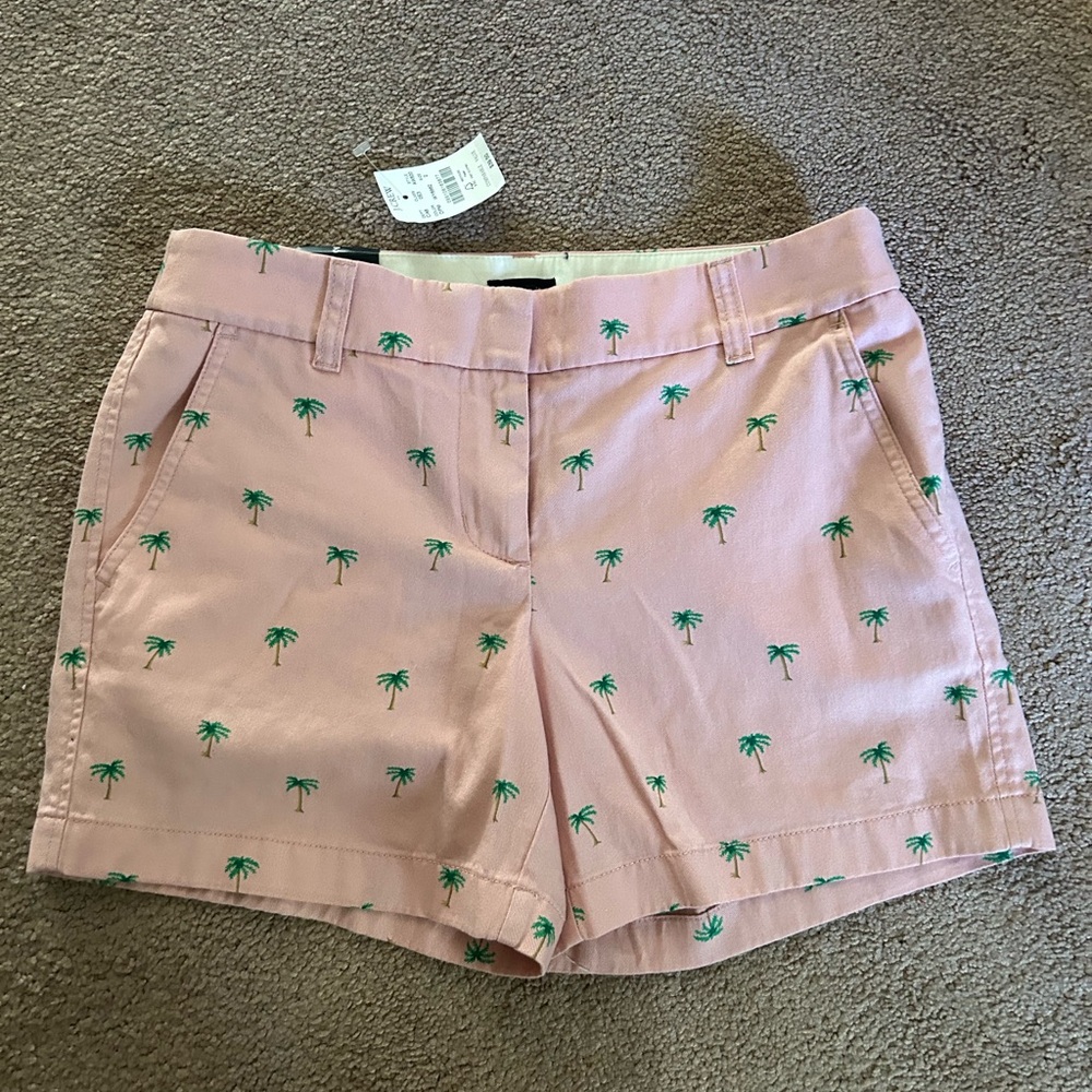 Size 2 Pink and Green Bermuda Shorts NWT